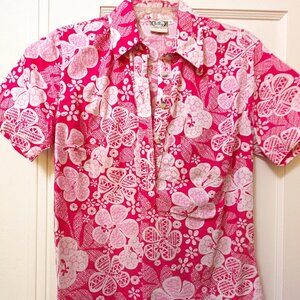 Women's Hawaiian Tiki shirt